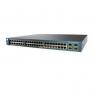 Коммутатор Cisco 48port-10/100Mbps 48xRJ45 4xSFP+ POE Layer 3 1U 19"(WS-C3560-48PS-E)
