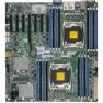 Материнская Плата SuperMicro iC612PCH Dual Socket LGA2011-3 16DDR4 8SAS 12G Int-2xSFF-8643 6SATAIII PCI-E16x 6PCI-E8x SVGA 2LAN1000 IPMI E-ATX(X10DRH-C)