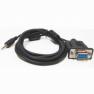 Кабель Консольный APC Console Cable Mini Jack 2.5mm To COM RS232 DB9 Для AP9630 AP9631(940-0299A)