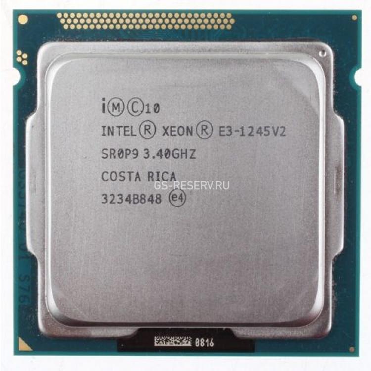 Процессор Intel Xeon E3 3400(3800)Mhz (5000/L3-8Mb) Quad Core 77Wt Socket LGA1155 Ivy Bridge(E3-1245 V2)