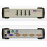 KVM Переключатель Aten 4-Port KVM Switch 4хPC 2USB D-Sub PS/2 USB 2048x1536(CS84U-A)
