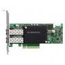 Сетевой Адаптер Emulex 2x16Гбит/сек Dual Port 2xSFP+ Fibre Channel HBA LP PCI-E4x 3.0(LPe16202-X)