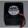 Вентилятор Sanyo-Denki San Ace 40 0,35A 12v 40x40x28mm 1U(109P0412J3013)