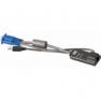 KVM Кабель HP USB Virtual Media Interface Adapter RJ45 To Video&1xUSB 27cm+42cm(AF603A)