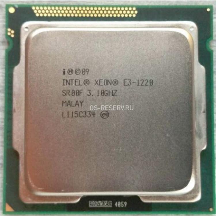 Процессор Intel Xeon E3 3100(3400)Mhz (5000/L3-8Mb) Quad Core 80Wt Socket LGA1155 Sandy Bridge(E3-1220)